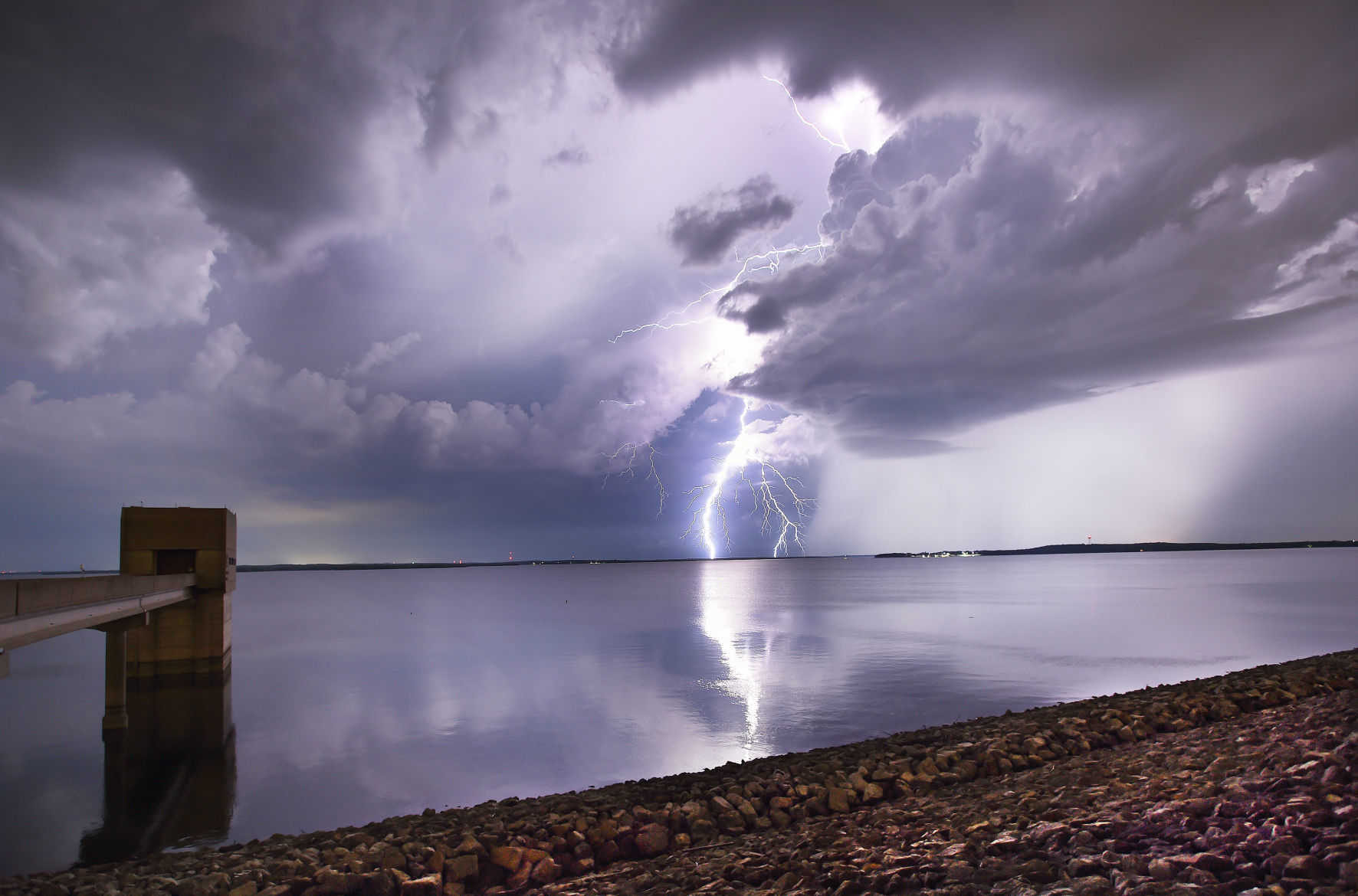 Storms roll through Denton County